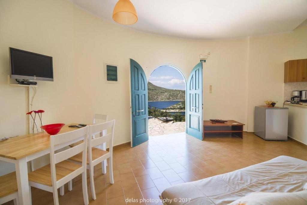 Razos Windmill Villa Vathy  Buitenkant foto