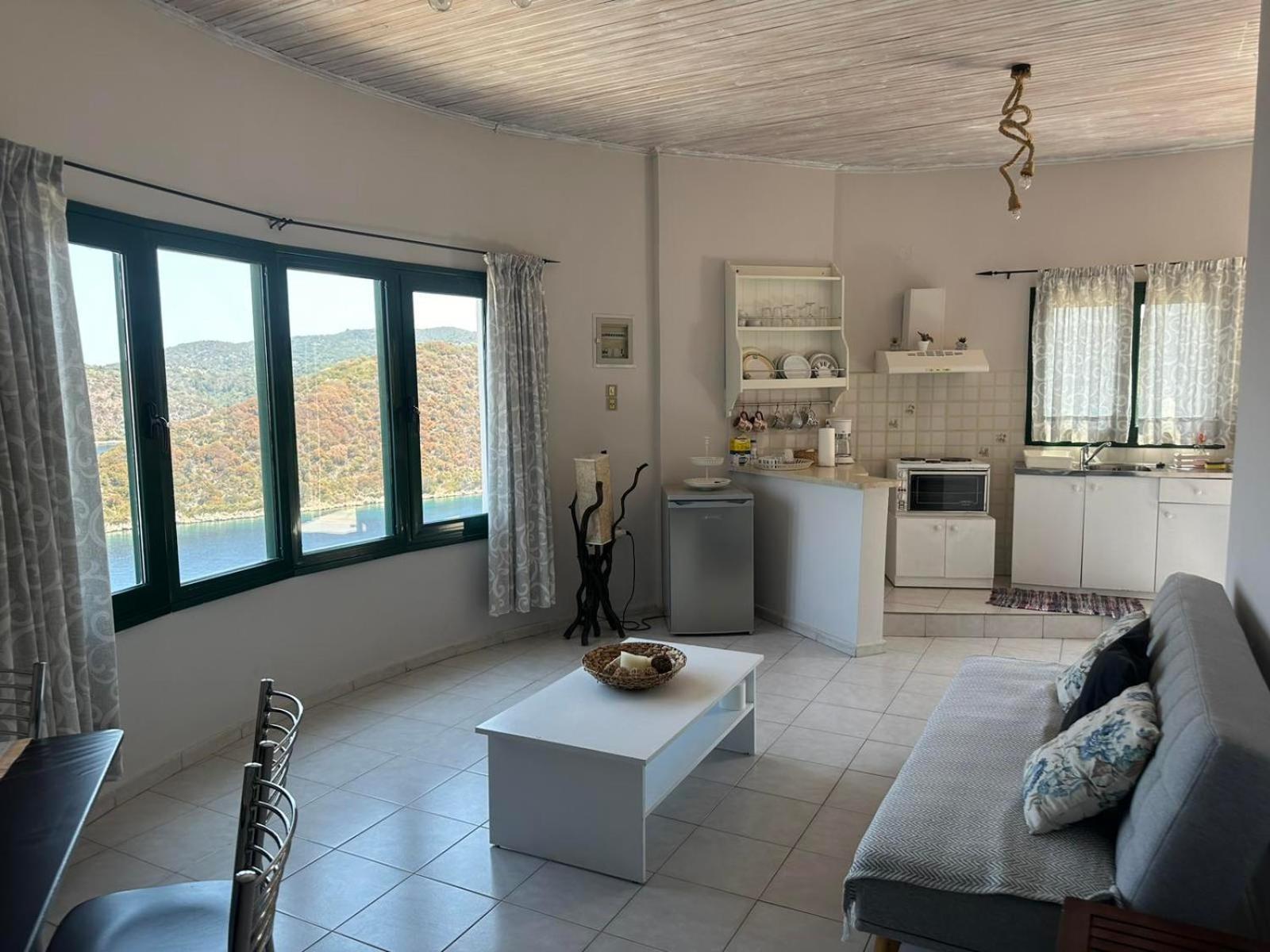 Razos Windmill Villa Vathy  Buitenkant foto