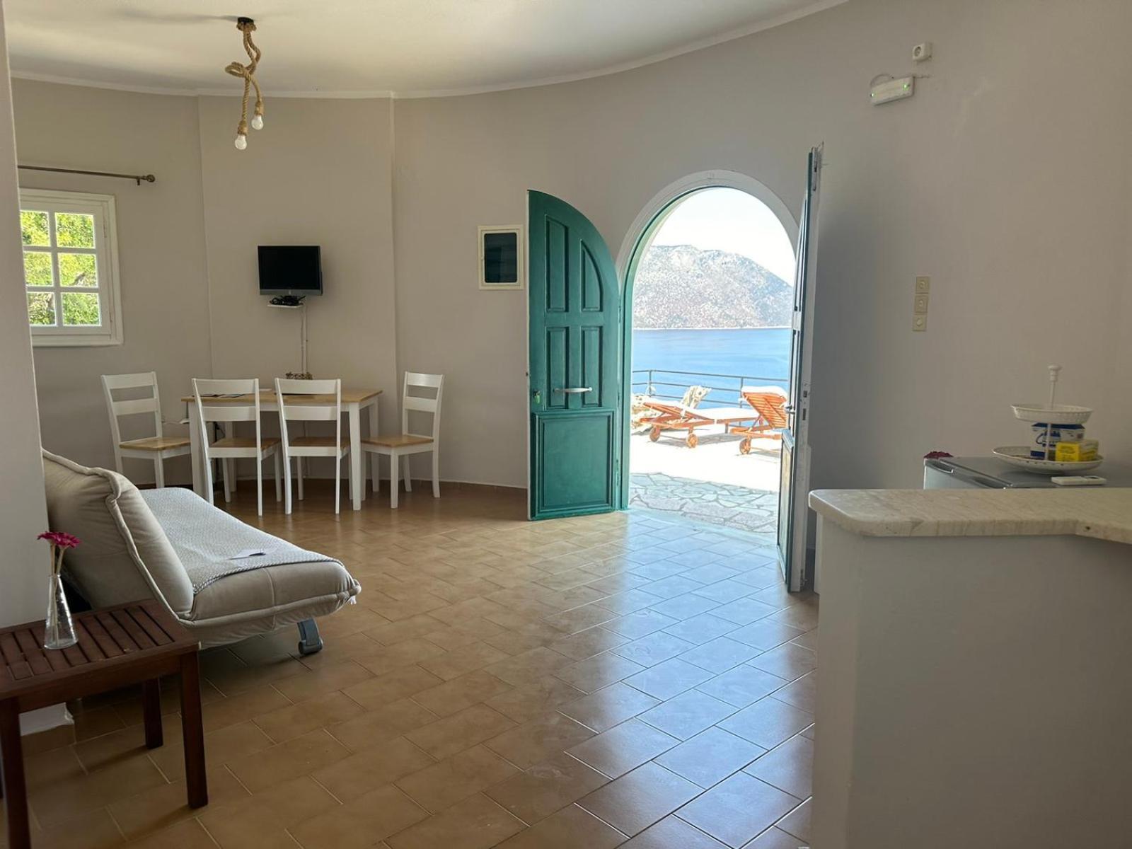Razos Windmill Villa Vathy  Buitenkant foto